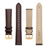 BISONSTRAP Leather Watch Band, 0.47/0.55/0.59/0.63/0.71/0.79 inches (12/14/15/16/18/20 mm), Genuine Leather