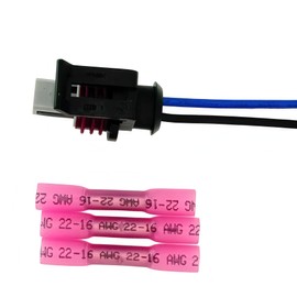 ICP/EBP Sensor Repair Connector Pigtail Harness with 6in Wire - Compatible with Ford 6.0L/7.3L Powerstroke F250/F350/F450/F550 Super Duty (1994-2003)​LJQ