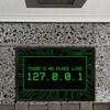trendaffe Localhost Doormat with IP Address 127.0.0.1 in Green -