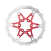 Reverse Disc brake rotor Brake Disc 6-loch red Diameter 203