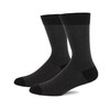 HHX YONLEE Black and Grey Dress Socks 6 Pairs Assorted