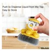 Dish Brush with Dish Scrubber, Cute Octopus Dish Scrub Brush