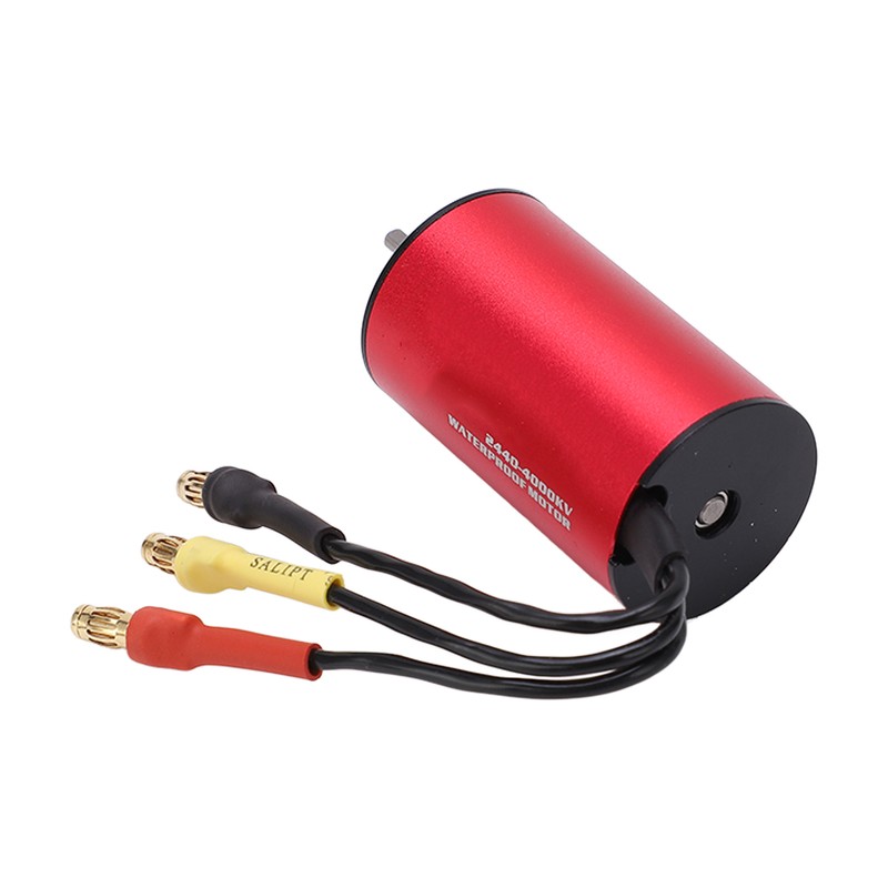 RC Transmitter 2.4G CH2 Remote Controller with Receiver 2440 4000KV