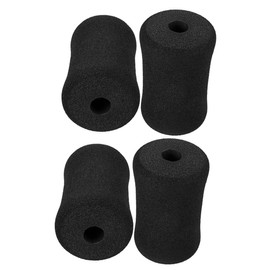 COLLBATH Pack of 4 Sponge Covers, Gymnastics Pads, Foam Pads for Training Equipment, Rolling Foam Roller Pad for Leg Extenders, Foam Tube, Foam Cylinder, Universal Hat Travel