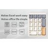 Levieny 17-Key Mechanical Numpad - USB-A Wired Numeric Keypad (Includes