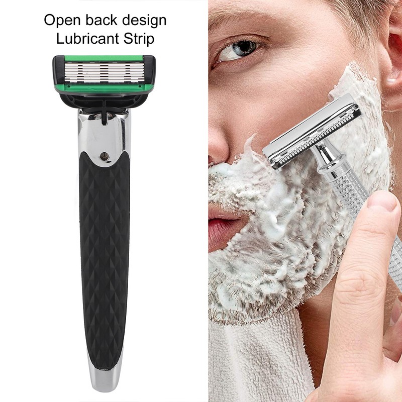 Safety Beard Trimmer 7 Layer Manual Beard Trimmer Metal Replaceble