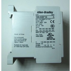 Allen-Bradley NEW ALLEN BRADLEY 100-K09*10 MINI CONTACTOR 100-K09D10M 110V/120V 9A 3-POLE