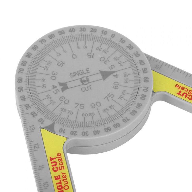 Protractor, Woodworking Protractor, Protractor Ruler, Highly Accurate Woodworking Goniometer Measuring