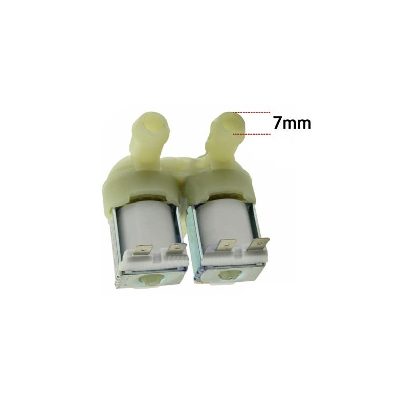 Double Inlet 2 Way 180º Solenoid Cold Water Valve for