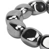 Terahertz Bracelet Adjustable Versatile Stylish Energy Stone Bracelet for Men