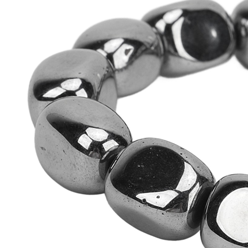 Terahertz Bracelet Adjustable Versatile Stylish Energy Stone Bracelet for Men