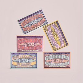 Siesta Co. 5 Variety Pack (Tinned seafood: Sardines, Mussels, Mackerel, White Tuna, White Clams)