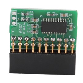 TPM 2.0 Module, Easy Installation, 20Pin TPM 2.0 Module Vertical Trusted Platform Module, for SuperMicro AOM TPM 9665V TCG 2.0