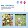 jojofuny 3pcs Kids Fishing Nets Retractable Mesh Butterfly Net with