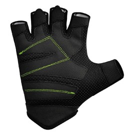 Sterling Sports Weight Lifting Gloves For Gym Training, Fitness & Bodybuilding - Premium Durable Grip Comfort & Protection For Men and Women Workout Exercise Gear (Black Green, XL)