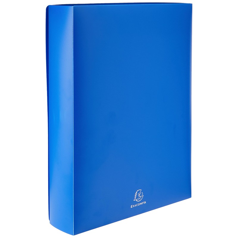 Exacompta 60 mm Press Student Filing Box - Blue