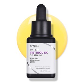 Suero ISNTREE Hyper Retinol EX 1.0 20 ml | Regalos para medias navideñas | 5 péptidos | 5 cermaides | Ayuda a reducir las líneas finas