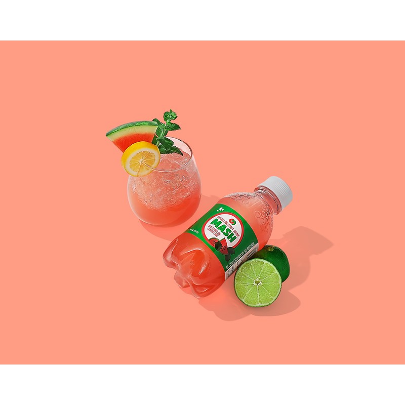 Boylan Bottling MASH Great Tasting Watermelon Lemon Lime – Lightly