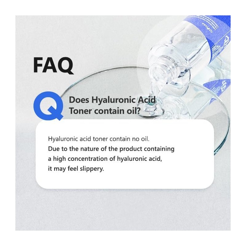 ISNTREE Tónico Facial Coreano Hyaluronic Acid Toner Hidratante 200 ml