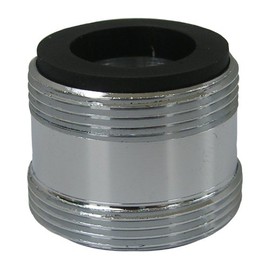 LASCO 09-1577 Extra Long Male Aerator Adapter with 13/16 x 27 Thread , Silver