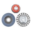 kwb 3 Piece Wire Brush Set for Angle Grinder -