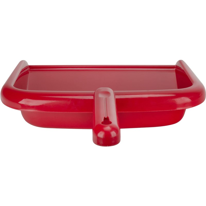 SPARTA Large Handheld Dustpan with Hanging Hole, Heavy-Duty Plastic Dustpan