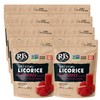RJ's Soft Australian Licorice, Natural Raspberry Flavor, Resealable Bag, 7.05