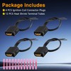 KPALAG 4PCS Ignition Coil Connector Plug with Wire Harness Repair