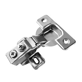 Berta (20 Pieces) 3/8 inch Overlay Face Frame Soft Closing Hinges, 105 Degree 4-Ways 2-Cam Adjustment Concealed Kitchen Cabinet Door Hinges with Screws (3/8" Overlay, 20 Pieces)