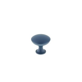 Richelieu Hardware BP9041D379 Copperfield Collection 1 3/16-inch (30 mm) Indigo Functional Cabinet and Drawer Mushroom Knob for Kitchen, Bathroom, and Furniture
