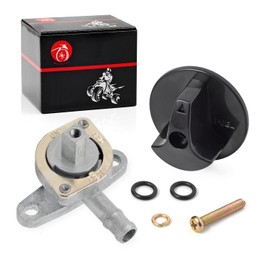 Fuel Valve Tap Petcock & Lever For HONDA FourTrax Foreman TRX350 TRX350D A 4x4 1986 1987 1988 1989 FL400R 1989-1990