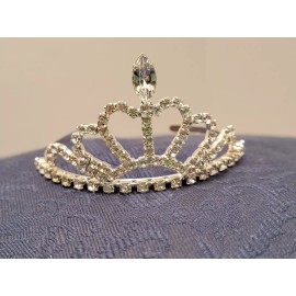 None Mini Rhinestone Sparkling Tiara Crown  Party or Bridesmaid Favors
