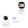 Video Baby Monitor 2200mAh Dual Microphone 2 Way Talk 2.4