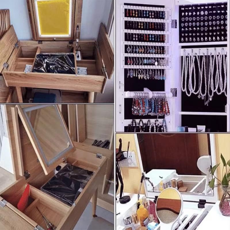 2PCS Three Fold Retro Shutter Hinge 41 * 7 *