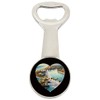 Lido Key Beach Florida Travel Souvenir Destination Heart Shape Design