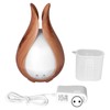 Aromatherapy Humidifier 200ml 100V to 240V Light Wood Grain Diffuser
