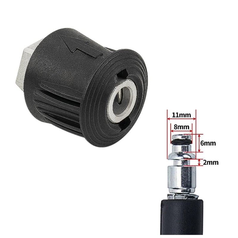 SELECOCO High Pressure Washer Hose Joint Quick Coupling Compatible for
