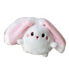 Animal Plush Doll Adorable Soft Reversible Persimmon Plush Toy Pillow