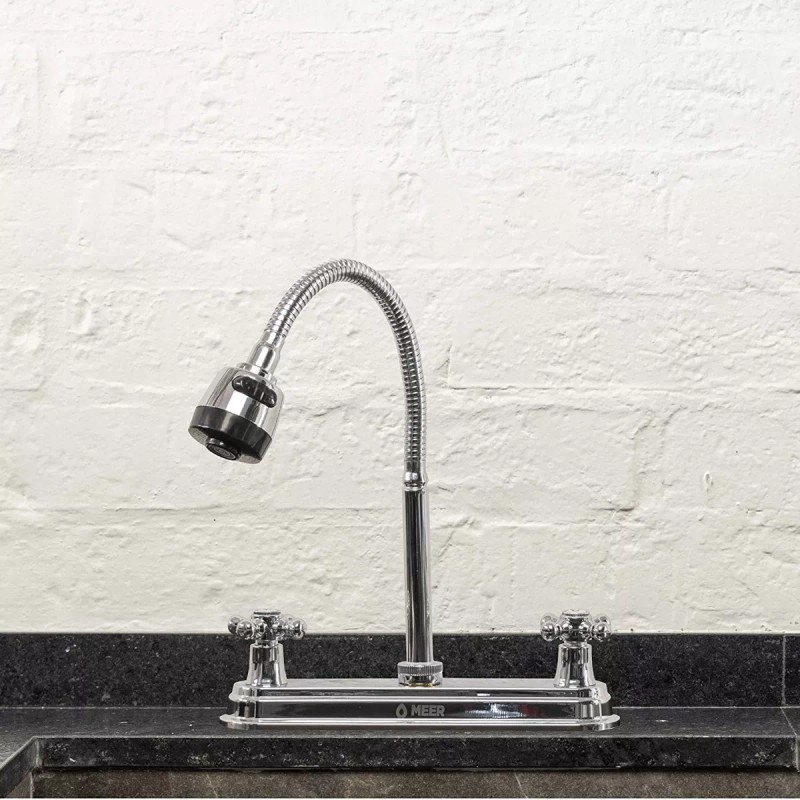 Bitka Grifo mezclador doble comando Bitka BKMF1015 con filtro de