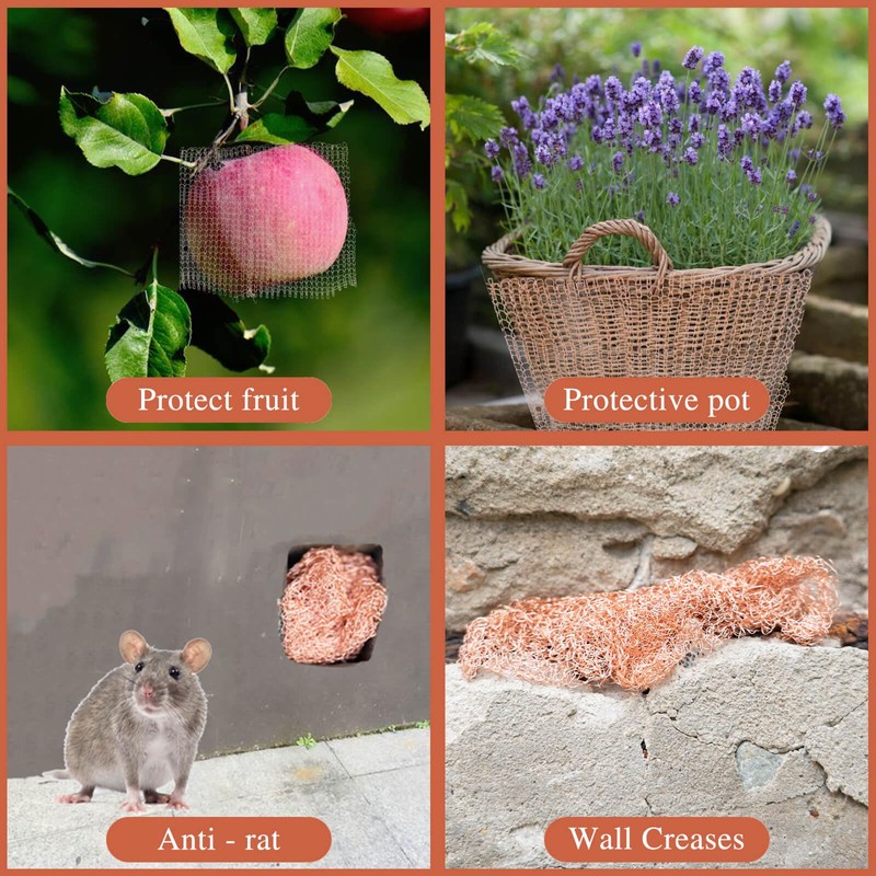 Copper Mesh Rodent Control,Rodent Proof Copper Wire Mesh,Copper Mesh Roll