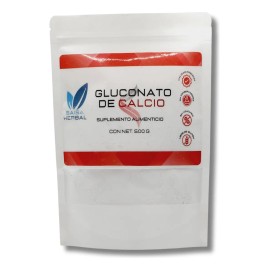 Gluconato De Calcio 500g Cocina Molecular Sin Sabor Saisa Herbal