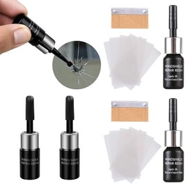 Auto Windschutzscheiben Reparaturset Werkzeug, Glas Reparatur Flüssigkeit, Auto Windshield Repair Kit, Glas Reparatur Set, Auto Glas Windschutzscheibe Reparatursatz Windschutzscheiben Reparatur