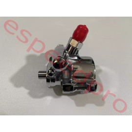 espeedpro21 Chrome Aluminum High Flow Power Steering Pump Fits GM Chevy Type II
