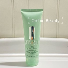 Clinique New CLINIQUE 7 Day Face Scrub Cream Rinse-Off Formula Full size 100mL/3.4oz