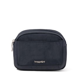 Baggallini Small Pocket Cosmetic - Lightweight 6x4 Makeup Bag - Travel Essentials Makeup Organizer