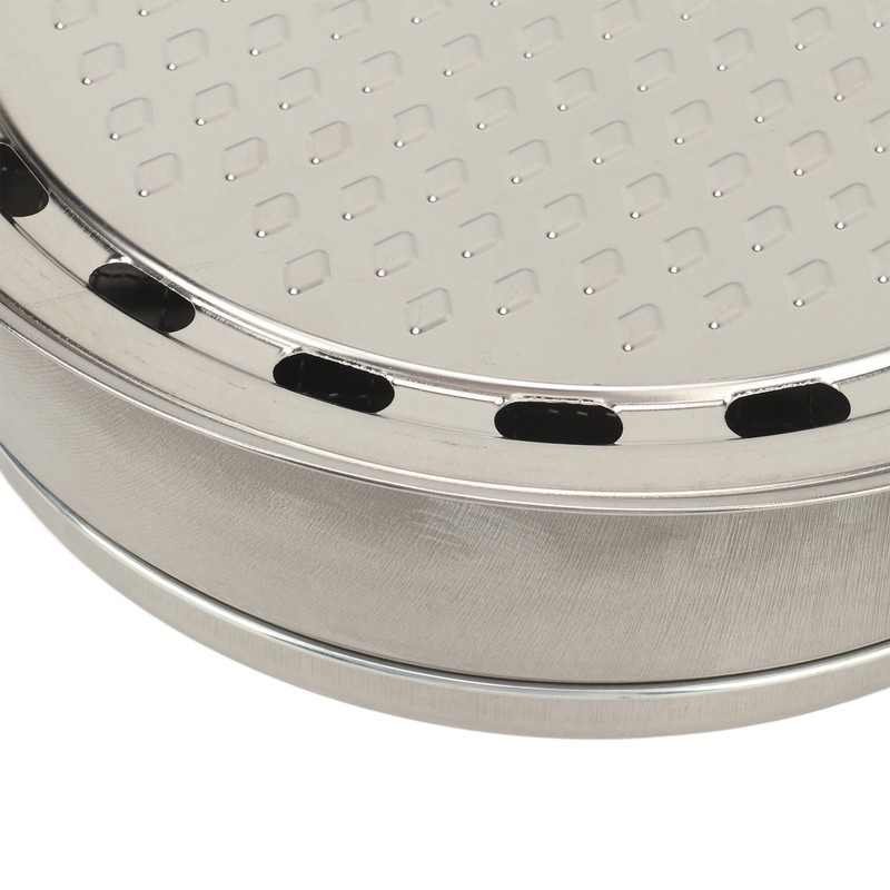 Portable Round Barbecue Charcoal Grill Multifunctional Compact Charcoal Stove for