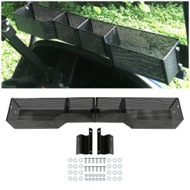 KUAFU Front Basket Compatible with 1994-Up EZGO TXT 2004-Up Club Car Precedent Gas and Electric Golf Carts Dash Storage Tray Organizer Heavy Duty Steel Powder Coated Black