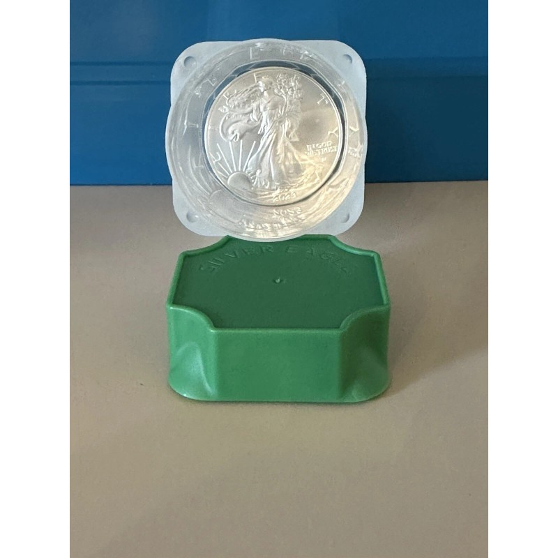 Guardhouse Silver Eagle Tube - Empty & Square (Holds 20