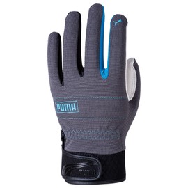 Puma Working Gloves CM-7001 Goat Leather Gloves with Knuckle Guard (M Size), gray