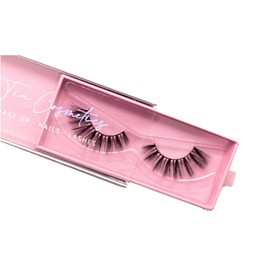 Tia Cosmetics® Faux Mink Lashes, 3D Eyelashes, Handmade False Eyelashes, Reusable, Silk Fibres, 100% Vegan Lashes, Cruelty Free